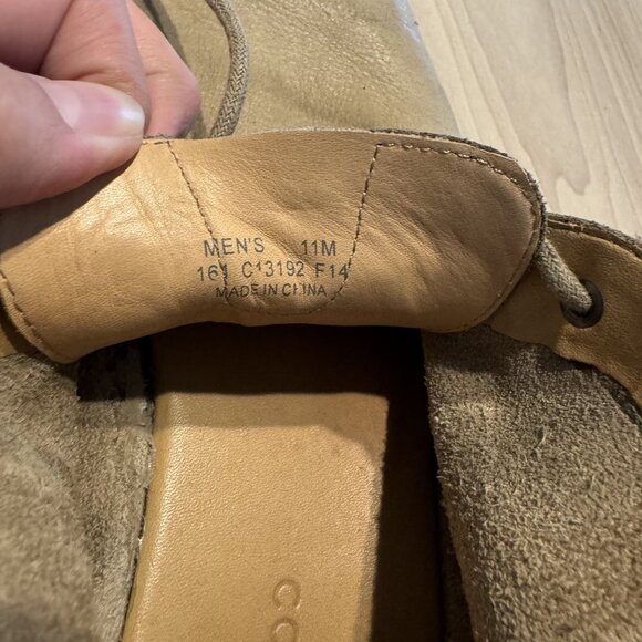 Cole Haan Brown Tan Leather Lace-Up Ankle Chukka Boots Men\'s Size 11M main image 8